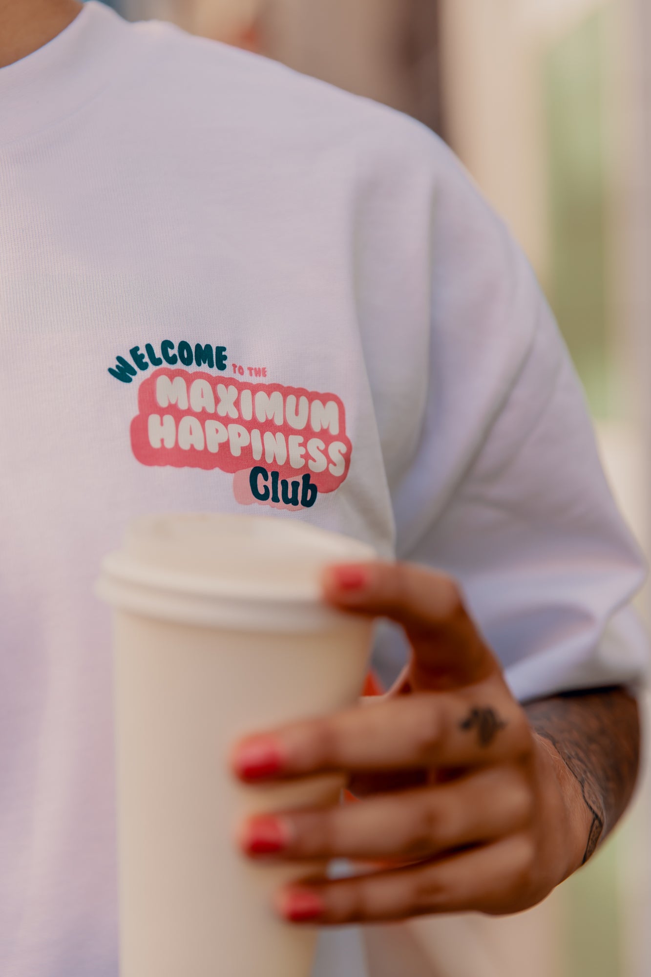 "Maximum Happiness Club" Tee