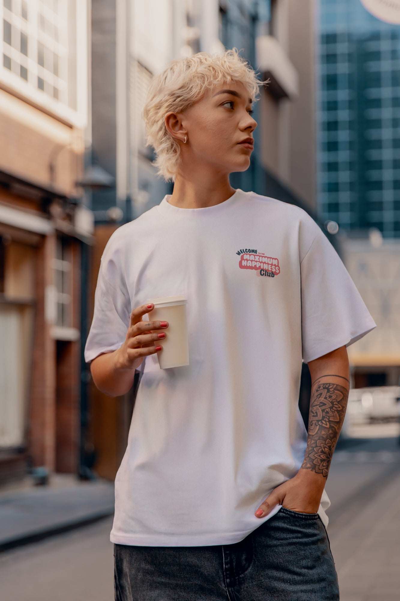 "Maximum Happiness Club" Tee