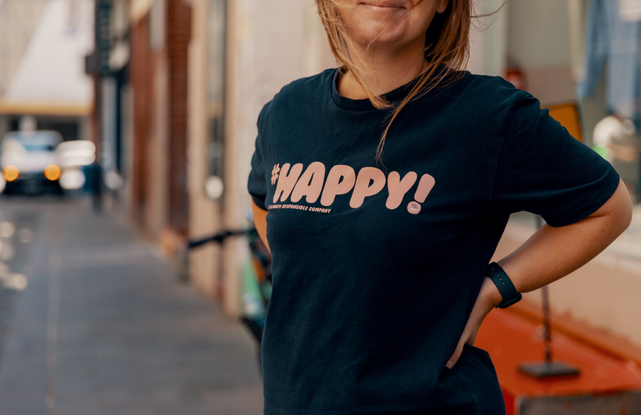 #Happy! T-Shirt