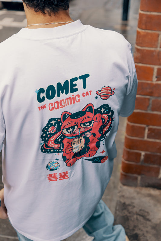Comet The Cosmic Cat Tee