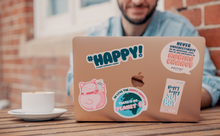 Load image into Gallery viewer, Happy happy! Sticker Pack
